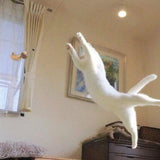Wooden Pole Cat Tease Stick Dr Pet Sisal Mouse Fun Cat Stick