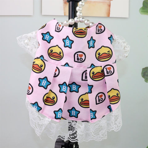 Pet Dog Cat Dress Cloth Cartoon Ballet England Duck XXL In Australia - Darrahopens
