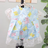 Pet Dog Cat Dress Cloth Cartoon Ballet England Duck XXL