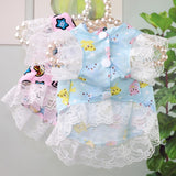 Pet Dog Cat Dress Cloth Cartoon Ballet England Duck XXL