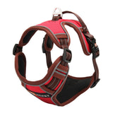 HCPET Dog Vest Harness Reflective Nylon Red XL (Bust 72-100cm)