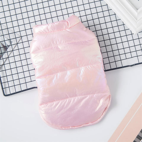 Qi Pet Dog Vest Small Breed Casual Style Glow Vest Pink XS