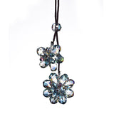 Car Pendant Crystal Snowflake Xiangbaihui GS153 Green
