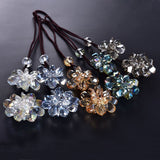 Car Pendant Crystal Snowflake Xiangbaihui GS153 Green
