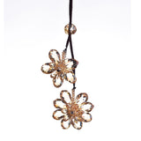 Car Pendant Crystal Snowflake Xiangbaihui GS153 Green