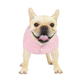 Dogbaby Bulldog Fleece Jacket Winter Polyester Blue L
