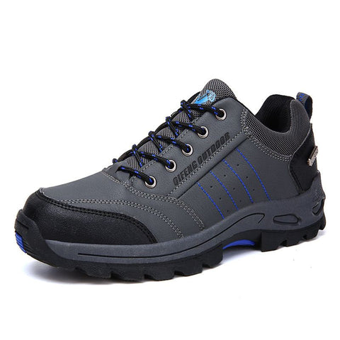 QIFENG Men Women Hiking Shoes Winter Outdoor Cotton Grey (single shoe) 46 In Australia - Darrahopens