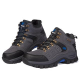 QIFENG Men Women Hiking Shoes High Top Breathable Dark green 44 In Australia - Darrahopens