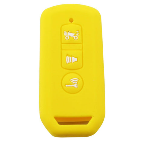 Color My Life Silicone Key Case for Honda PCX SH. Yellow