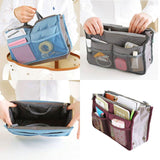 Craftsman Double Zipper Makeup Bag Oxford Cloth Pink In Australia - Darrahopens