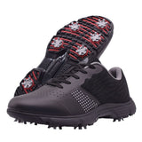 THESTRON Men Golf Shoes Waterproof Casual White 9.5