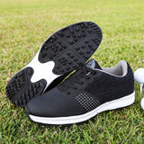 Thestron Waterproof Golf Shoes Men Training gray green US 12.5-EUR 48