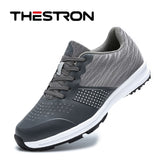 Thestron Waterproof Golf Shoes Men Training Grey US 11.5-EUR 47