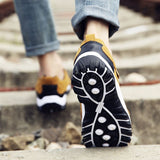 New Code Men Hiking Shoes Rubber Sole Low Top Black 41 In Australia - Darrahopens