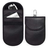 Chen Fu Shunyu Signal Shielding Bag Phone Car Key Zipper Black 14*10 cm