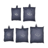 Travel Storage Hanging Bag Polyester Home BS8004 navy blue Single-layer SML three-piece set