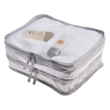 Travel Storage Hanging Bag Polyester Home BS8004 navy blue Single-layer SML three-piece set