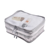 Travel Storage Hanging Bag Polyester Home BS8004 navy blue Single-layer SML three-piece set