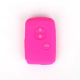 Silicone Key Cover for Toyota Camry Beautiful Earth Rose Red In Australia - Darrahopens