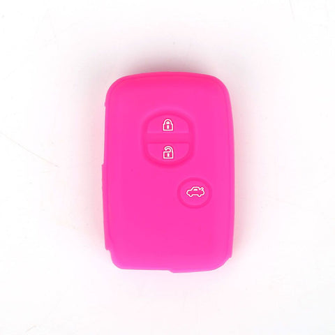 Silicone Key Cover for Toyota Camry Beautiful Earth Rose Red In Australia - Darrahopens