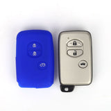 Silicone Key Cover for Toyota Camry Beautiful Earth SEA BLUE In Australia - Darrahopens