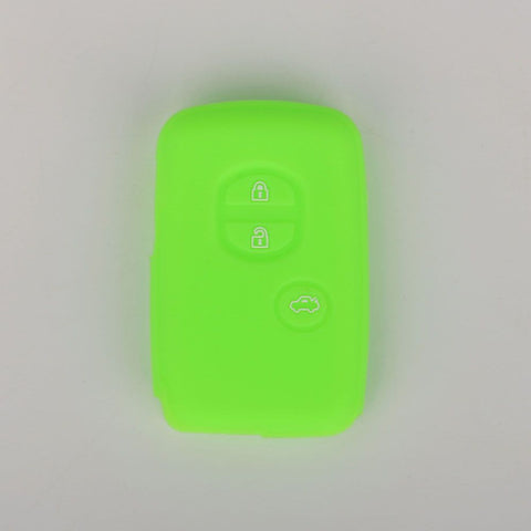 Silicone Key Cover for Toyota Camry Beautiful Earth Luminous green