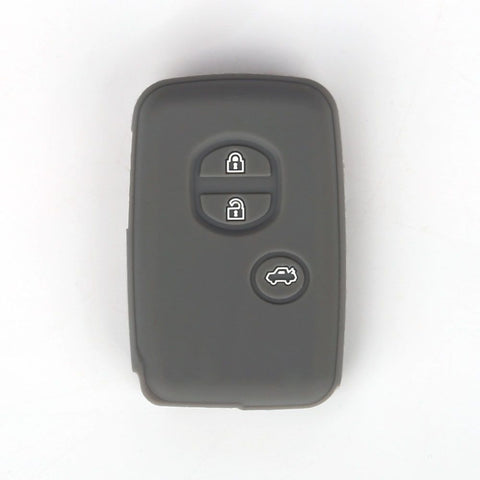 Silicone Key Cover for Toyota Camry Beautiful Earth Dark gray In Australia - Darrahopens