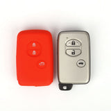 Silicone Key Cover for Toyota Camry Beautiful Earth Black