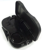 Car Rear Seat Foldable Dining Table with Cup Holder Black In Australia - Darrahopens