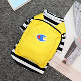 Funny Dog Clothes Qichong Small Pet Spring Autumn Purse Stripe XS In Australia - Darrahopens