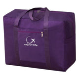 Travel Bag Storage Organizer Waterproof Oxford Cloth Rose Red Small size