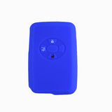 Silicone Key Case For Toyota Corolla 3 Button Red
