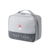 Bag points First Aid Kit Travel Storage Bag A-701 Large Gray
