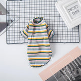 Pet Clothes Rainbow Pattern Small Dog Shirt Rainbow Undershirt Green XS In Australia - Darrahopens