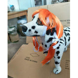 Pet Wig Halloween Costume Orange