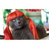 Pet Wig Halloween Costume Orange