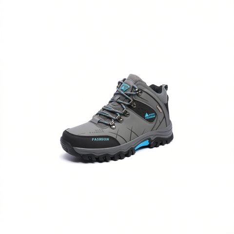 Men Hiking Shoes Waterproof High Top Size 47 8528 gray high-top cotton shoes 43 In Australia - Darrahopens