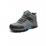 Men Hiking Shoes Waterproof High Top Size 47 8528 gray high-top cotton shoes 45