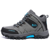 Men Hiking Shoes Waterproof High Top Size 47 8528 Khaki High-Top Cotton Shoes 42