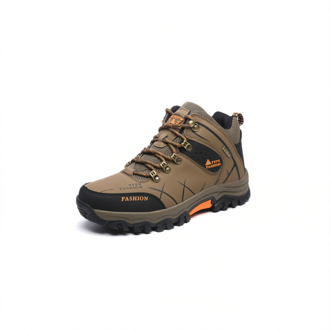 Men Hiking Shoes Waterproof High Top Size 47 8528 Khaki High-Top Cotton Shoes 45 In Australia - Darrahopens