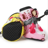 Dog Shoes Waterproof Non-slip Polyester Set 4 Pretty Pet Yellow Monkey shoes 1