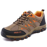 Qifeng Men Women Outdoor Breathable Hiking Shoes Khaki 42 In Australia - Darrahopens