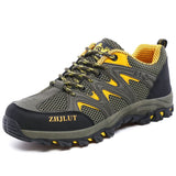 Qifeng Men Women Outdoor Breathable Hiking Shoes Army Green 39 In Australia - Darrahopens