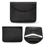 Faraday Bag Anti Theft Signal Blocking Phone Card Holder Black
