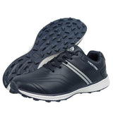 THESTRON Men's Waterproof Golf Shoes Microfiber Upper White US 11 (EUR 44.5)