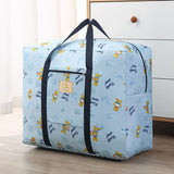 Oxford Cloth Travel Storage Bag Waterproof Fold. Little Blue Bear Medium 42X32X17cm In Australia - Darrahopens