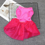 Dog Skirt Princess Pet Clothing Odd Pet Princess Yarn Skirt L