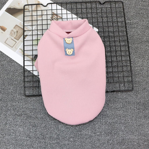 Pet Cat Dog Clothes Odd Pet Elastic Vest Flying Bear Dreams-Pink XS In Australia - Darrahopens