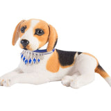 Dog Collar Mountain and water PU Princess Style purple XS# 1.3cm wide * 25cm total length, neck circumference 17cm-22cm In Australia - Darrahopens
