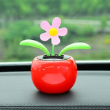 Tang Yi Solar Car Decoration Sunflower Red In Australia - Darrahopens